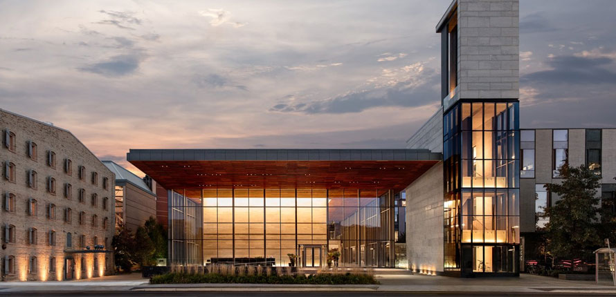 Balsillie School building exterior