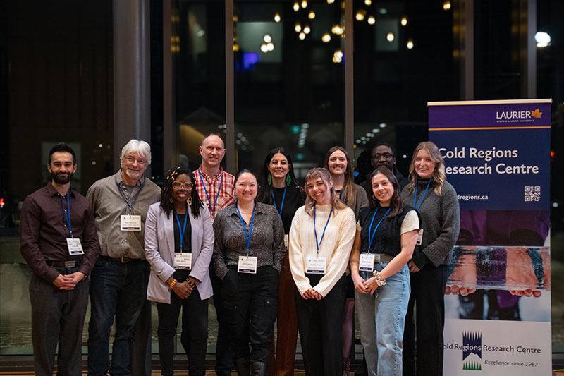 group at CRRC conference opening night